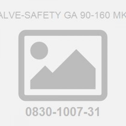 Valve-Safety Ga 90-160 Mkiii